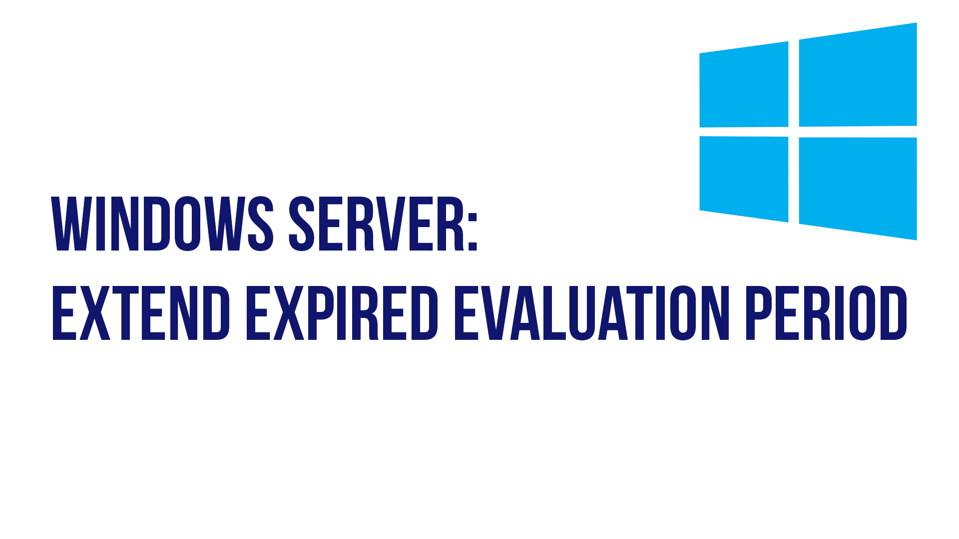 Windows Server 2012/2016/2019 Lisans Yenileme